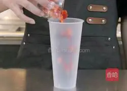 HiTea's same style | Illustration of how to make Berry Mango Nectar 4 