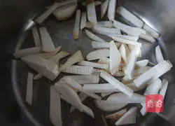 Illustration of how to make buckwheat noodles with mushroom and chicken soup 4