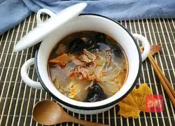 Illustration of how to make mutton vermicelli soup 20