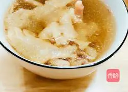 Isinglass Chicken Feet Soup Recipe Illustration 6