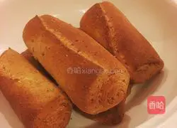 How to make peanut-flavored bread handmade snacks (air fryer version) 16
