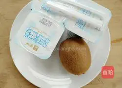 Kiwi yogurt bars Illustration of how to do it 1