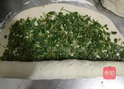 Illustration of how to make purslane flatbread buns (baked bun version) 5