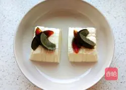 Illustration of how to make preserved egg tofu 5