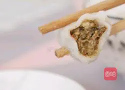 Seaweed Illustration of how to make chicken dumplings 8