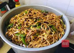 Illustration of how to make steamed noodles 15