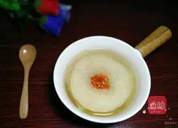 Illustration of how to make rock sugar and snow pear soup 8