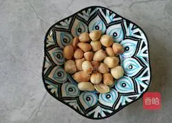 Illustration of how to make rice peanut sauce 2