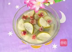Illustration of how to make lemon, winter melon and rose tea 12