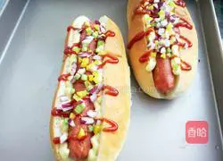 Honey Mustard Hot Dog Recipe Illustration 9