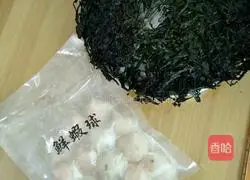 Seaweed and shrimp ball soup recipe 1