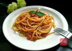 Illustration of how to make tomato minced meat pasta 11