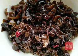 Cold salad Illustration of how to make fungus 9