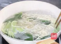 Illustration of making tofu braised noodles 14