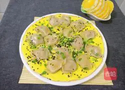 Illustration of how to make egg dumplings 6