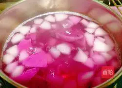 Pitaya sweet soup recipe 9