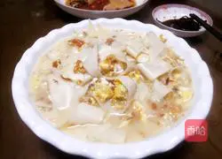 Illustration of how to make ginger and egg noodle soup 6