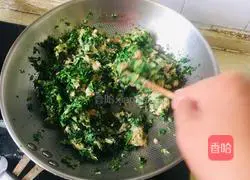 Illustration of the family version of shepherd's purse dumplings 6