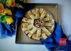 Illustration of how to make crystal pig skin jelly 12