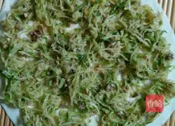 Illustration of how to make shredded radish and pork vegetable box 2