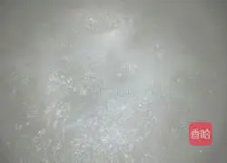 Illustration of how to make vegetable and pork ribs noodle soup 1