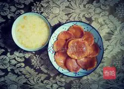 Illustration of how to make pan-fried pumpkin cake 7