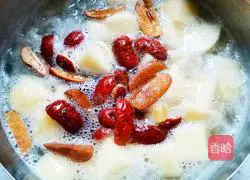 Apple Tremella Soup Illustration 9