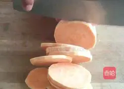 Illustration of how to make sweet potato cake 2