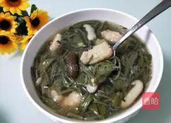 Illustration of how to make shrimp and water shield vegetable soup 9