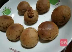 Illustration of how to make red date brown sugar biscuits 10