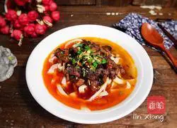 Illustration of handmade noodles 18