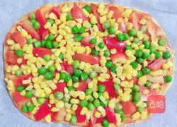 Illustration of how to make sea and land pizza 10