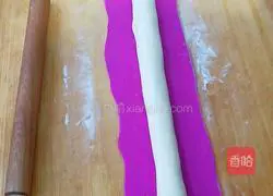 Illustration of how to make colorful dumpling skins 4