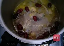 Chicken and ribs Illustration of how to make cuttlefish soup 4