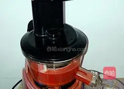 Illustration of how to make watermelon ice cream 3