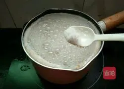 Illustration of how to make noodles with celery, carrot and meat slices 8