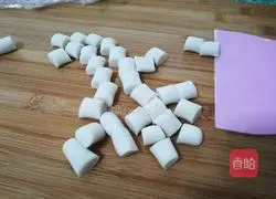 Illustration of how to make small glutinous rice balls 9