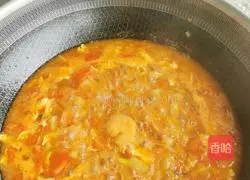 Illustration of how to make tomato noodles 5