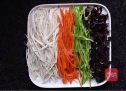 Illustration of how to make fish-flavored king oyster mushrooms 1