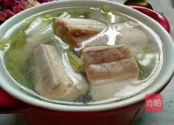 Illustration of how to make celery and shark soup 14