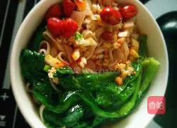 Illustration of how to make spicy and sour noodles 13