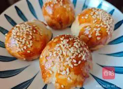 Illustration of how to make glutinous rice balls 6