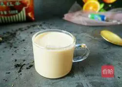 Asa Illustration of how to make Mu milk tea 9