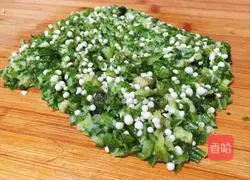 Pork okra stuffed dumplings Practice illustration 3