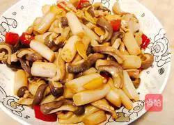 Illustration of how to make stir-fried pork belly with lotus root 8