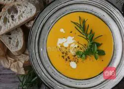 Milk Pumpkin Soup Recipe Illustration 7