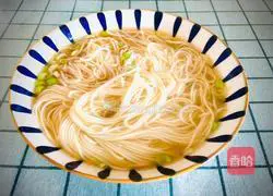 Illustration of how to make dragon noodles in clear soup 7