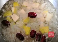 Illustration of how to make Sydney Lily, Lotus Seed and Tremella Soup 9