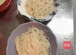 Illustration of how to make tomato and egg noodles 12