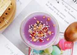 Purple sweet potato oatmeal rice paste recipe 7